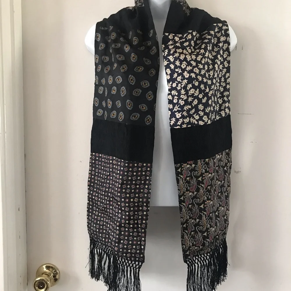 Jacqueline Ferrar Reversible Silk Scarf